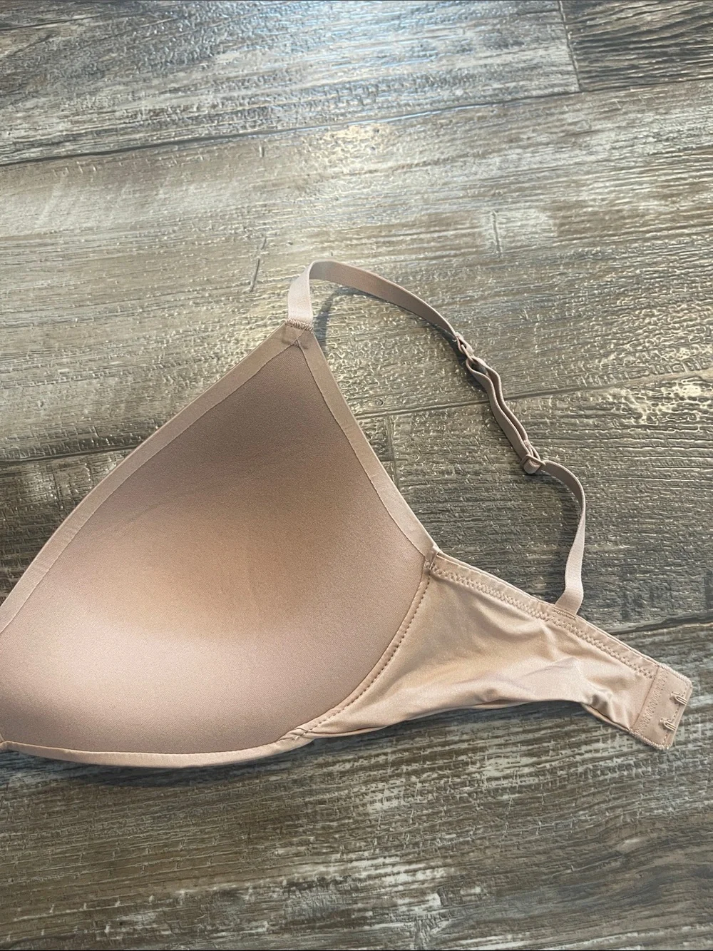 NWT skims wireless form push up plunge bra in color clay 32DD - Picture 7 of 10
